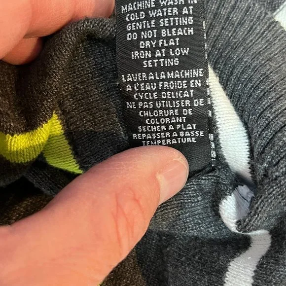 BURNSIDE Ldt Edition Men's V-Neck Sweater Size S - Picture 5 of 8